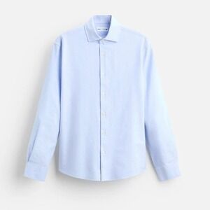Zara Blue Dress Shirt Classic Design